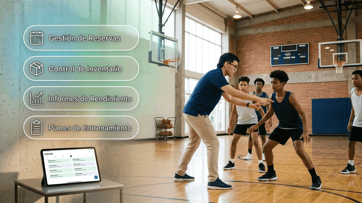 Software para academias deportivas: gestión con IA